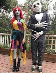 Shop jack and sally costumes from canada's favorite halloween costume online store. Channing Tatum And Jenna Dewan Dress Up As Jack And Sally Daily Mail Online