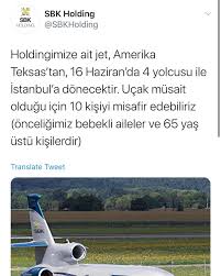 Sbk holding borajet havayolları'nın kurucusu ve tek sahibi olan sayın dr. Holdingimize Ait Jet 13 Haziran Da Hava Sosyal Medya Facebook
