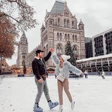 Ice skating is a challenging sport that most people can't fathom attempting. Goal Ice Skating And Lovers Image 6612658 On Favim Com
