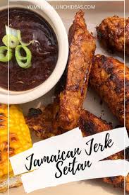 Jerk Seitan Chicken Recipe Vegan Jerk Chicken Recipe Recipe Seitan Chicken Vegan Bbq Recipes Jerk Chicken Recipe