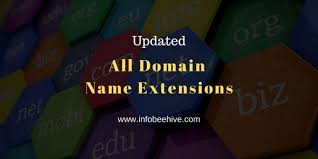 List Of All Domain Name Extensions Updated Which One Is For You What Is A Blog Top Level Domain Names
