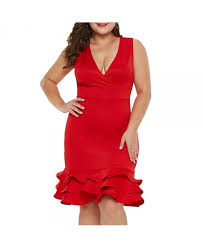 We did not find results for: Plus Size Plunge Layered Ruffle Hem Bodycon Dress Red 5z29037317 Size 2x