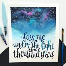 Watercolor wash & calligraphy lettering quotes. 95 Best Watercolor Calligraphy Ideas Watercolor Calligraphy Hand Lettering Lettering