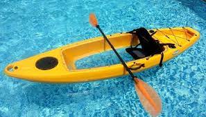 Winner Vue 2 Transparent See Through Bottom Fishing Kayak Boat Yellow Single Kayak Boats Kayak Fishing Bottom Fishing