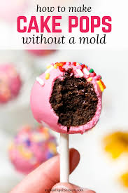 Heck, you can make the smash cake of your dreams with silicon molds that go beyond the square, rectangle, and circle. How To Make Cake Pops Without A Cake Pop Mold Cake Pops How To Make Cake Pops Cake Pop Recipe