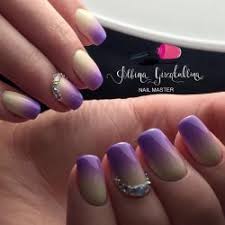 The yellow color is one of the colors that are in trend this spring summer season, this color can be used to make see the collection of cool yellow acrylic nail design ideas that have chosen just for you. Yellow And Purple Nails The Best Images Bestartnails Com