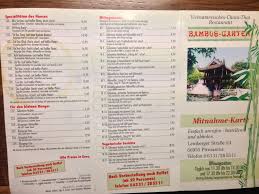 Check spelling or type a new query. Bambus Garten Bremen Speisekarte Als Ihre Referenz