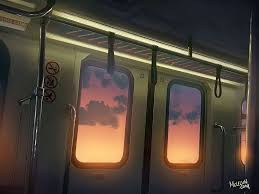 Going Home By Mclelun On Deviantart Train Illustration Train Drawing Going Home