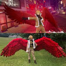 So first things first, the fact that he lets you touch his wings is an immense sign of trust bnha bnha x reader hawks x reader hawks headcanon hawks mha hawks bnha keigo takami x reader. Self Not Quite Finished Yet But Here S My Hawks Cosplay From My Hero Academia Cosplay