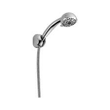 Delta® h2okinetic® technology sculpts water into a unique wave pattern, forming a powerful drench spray giving you the feeling of more water without using. Delta 5 Spray Wall Mount Hand Shower In Chrome The Home Depot Canada