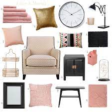Colour Pop Pink Gold Black Pink Black Room Black Gold Bedroom Gold Bedroom