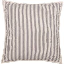 They are great back support for reading and watching tv while in bed! Market Place Gray Quilted Euro Sham Piper Classics