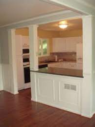 After years of use, kitchen cabinet doors can begin sagging and sticking, even if they were handled with care. 60 Stunning Half Wall Kitchen Designs Ideas Roundecor Kitchen Remodel Small Half Wall Kitchen Kitchen Pass