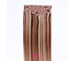 Coiffure et maquillage pour matcher avec le blond platine. Extension A Clip Chocolat Meche Platine Chocolat Meche Platine Cheveux Lisses Cheveux Remy Hair 100 Naturel Haute Qualite Doux Et Soyeux Epcchocolatplatine Indes 12 Mois Lisser Boucler Colorer