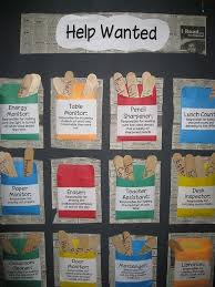 Bulletin Board Help Wanted Classroom Classroom Helpers