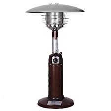 How tall is a propane heater for a patio? Gas Electric Table Top Patio Heaters 7 From Just 68 87 Patiomate