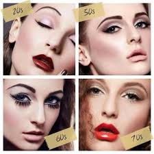 B Makeup B Through The Decades In The 20s And 70s They Totally Have B B Makeup Trends Makeup Makeup Trends 2018
