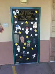 Red Ribbon Week Star Wars Themed Door Black Background Purchased The Images From Etsy Starwar Star Wars Classroom Red Ribbon Week Star Wars Classroom Theme