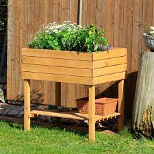 Es ist besonders durch den günstigen preis beliebt. Dobar Hochbeet Bxtxh 80x60x80 Cm Mit Ablageflache Online Kaufen Otto