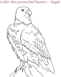 Elmo coloring pages are based on his special characteristics of funny antics and falsetto voice. Eagle Printable Coloring Page For Kids
