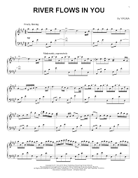 River Flows In You Piano Sheet Music Music Piano Sheetmusic Notes River Flow In You Sheet Music Notes Piano Songs Sheet Music