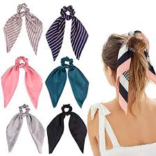 You're in luck—scrunchies couldn't be easier to make yourself. Scrunchies Satin Silk Elastic Hair Bands Scarf Ponytail Holder Vintage For Women 787414017786 Ebay