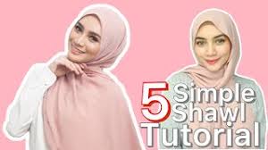Memakai tudung atau hijab perlulah mengikut syariah dan pada masa yg sama nampak kemas dan sopan. Cara Pakai Shawl Terkini 2020 Cute766