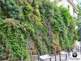 Les Murs Vegetalises Des Champs Elysees Jardins De Babylone Jardins De Babylone Mur Vegetal Exterieur Jardin Vertical