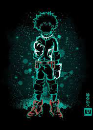 Boku No Hero Academy Izuku Midoriya Hero Wallpaper Hello Kitty Art Hero