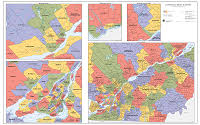 Electoral Map Elections Quebec