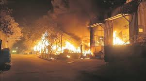 Massive fire destroys auto supplier company's plant at Hinjewadi MIDC |  Cities News,The Indian Express