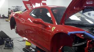 Discovered a small damage on my 2015 audi s3 situated on the traveler side of the door. Paintless Dent Repair Scottsdale Airpark Collision Center