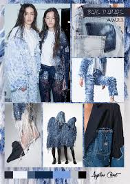 Blue Damage Aw21 Fashion Colors Trend By Angelina Cleret Fashion Trend Board Color Trends Fashion Fashion Trend Forecast