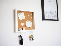 Diy Ikea Hack Ribba Pinnwand Mit Schlusselhalter Yeah Handmade Ikea Bilderrahmen Schlusselhalter Schlusselhalter Diy