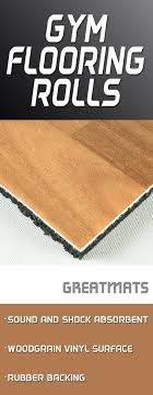 Bounce Athletic Vinyl Padded Floor Wood Look Vinyl Court Floor Roll Home Gym Flooring Gym Flooring Flooring