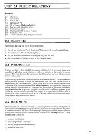 Many viewpoints of the functions fall into both categories and are not mutually limited. Unit 25 Public Relations Egyankosh