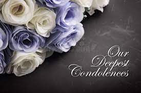 Our Deepest Condolences A Sympathetic Condolence Card Design For Someone Mourni Condolences Messages For Loss Condolence Messages Short Condolence Message