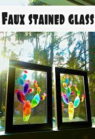 Diy faux stained glass making your own stained glass is easier than you thought. Diy Faux Stained Glass Crazy Diy Mom