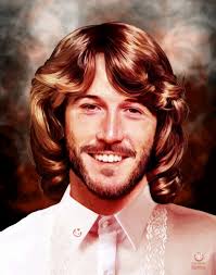 This Andy Gibb painting was sent to me by email from Phil Rabbi. I have no  information