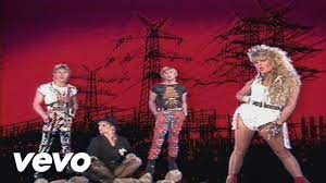 She pours a coffee and looks in the mirror. Bucks Fizz When We Were Young Youtube