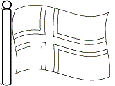 Print or download flags of european countries. Norway Coloring Pages