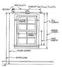 How To Measure For Curtains Measuring Curtains No Sew Curtains Curtains