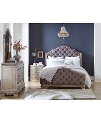 Pulaski rhianna upholstered bedroom set in silver patina special. Furniture Zarina Bedroom Furniture Collection Reviews Furniture Macy S