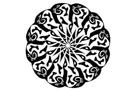 Circular pattern mandala old background. Abstract Mandala Art Graphic By Masyafi Creative Studio Creative Fabrica