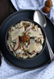 Risotto Aux Chataignes Et Champignons Shiitake Del S Cooking Twist Recette Recettes De Cuisine Recette Risotto Recettes Automne