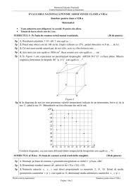 În ceea ce privește subiectul i de la proba de matematică elevii au avut de rezolvat în total 6 itemi de tip grilă. En Viii 2020 Model Simulare La Matematica Cu Rezolvare Clasa A 8 A Evaluarea Nationala 2020 Jitaruionelblog Pregatire Bac Si Evaluarea Nationala 2021 La Matematica Si Alte Materii Materiale Lectii Formule Exercitii
