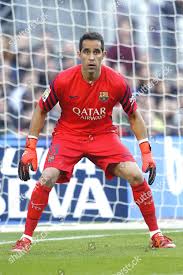 Claudio Bravo Barcelona During Spanish League Editorial Stock Photo