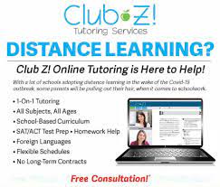 Club Z Tutoring Summer Camps For Kids Online Tutoring School Work