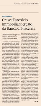 Smart24 lex e' la nuova piattaforma digitale del sole 24 ore pensata per gli avvocati che coniuga la ricchezza di una banca dati con un sistema di aggiornamento quotidiano che seleziona le informazioni piu' significative per il tuo lavoro La Banca Dati Immobiliare Della Nostra Banca Su 24ore Banca Di Piacenza