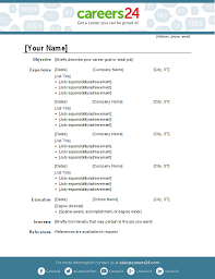 Here's a free cv example made using our resume and cv creator. Another 4 Free Downloadable Cv Templates For South African Job Seekers Careers24